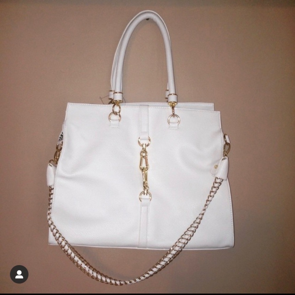 White tote NWT